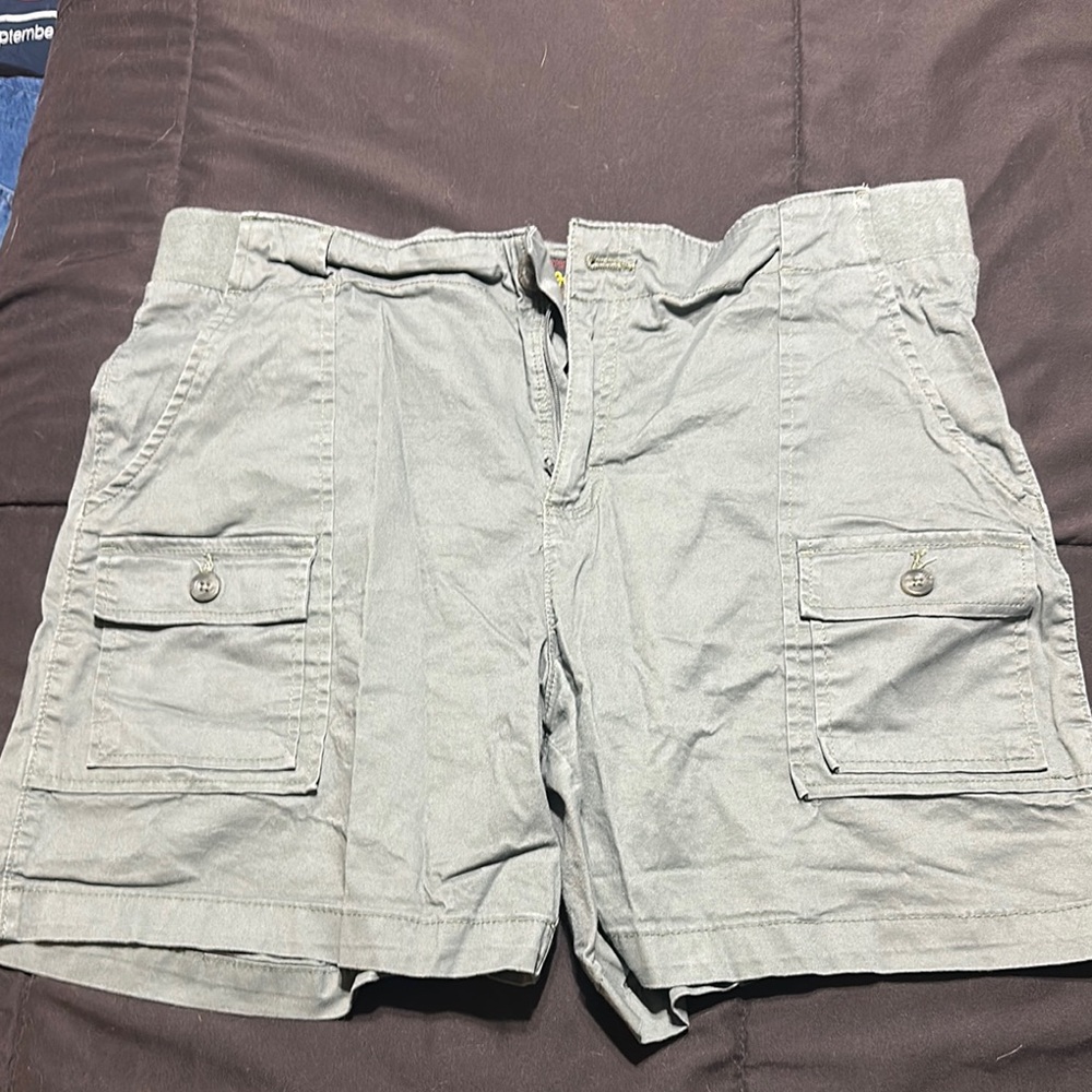 Lee Classic Gray Cargo Shorts